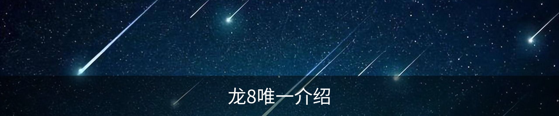 龙8唯一介绍